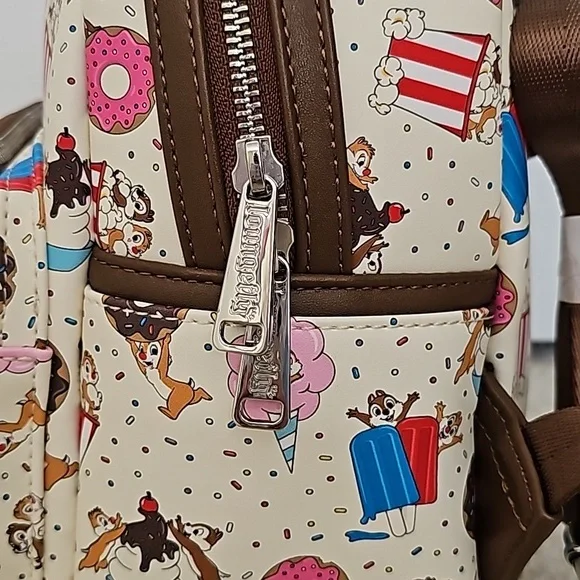 Loungefly Chip & Dale Backpack - Picture 4 of 8